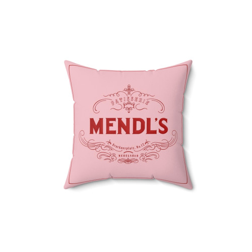 Mendl's Patisserie Pillow from The Grand Budapest Hotel