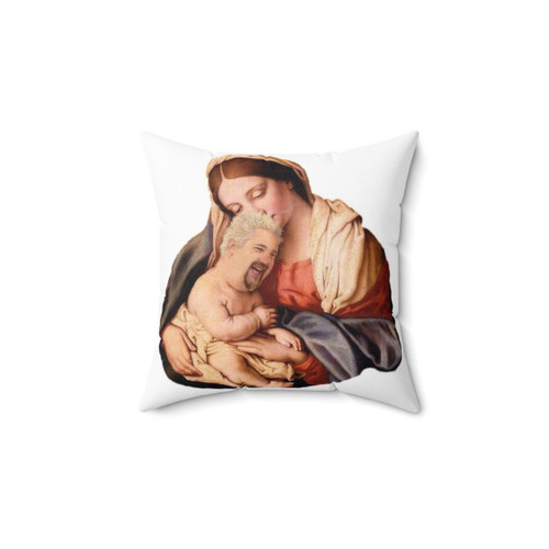 Flavortown Pillow with Guy Fieri Face