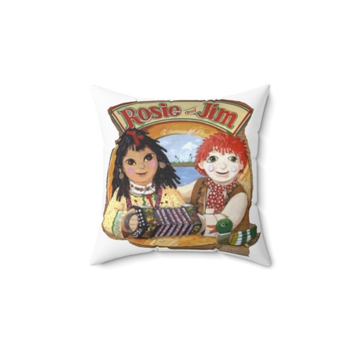 Rosie and Jim Vintage TV Show Pillow