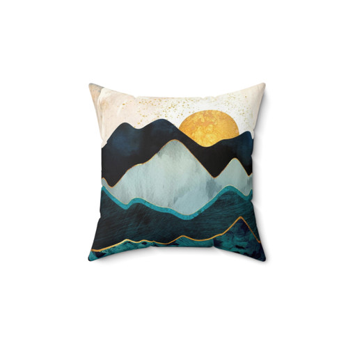 Glacial Hills Pillow - Cozy Contemporary Decor