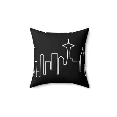 Seattle Skyline Frasier TV Show Pillow