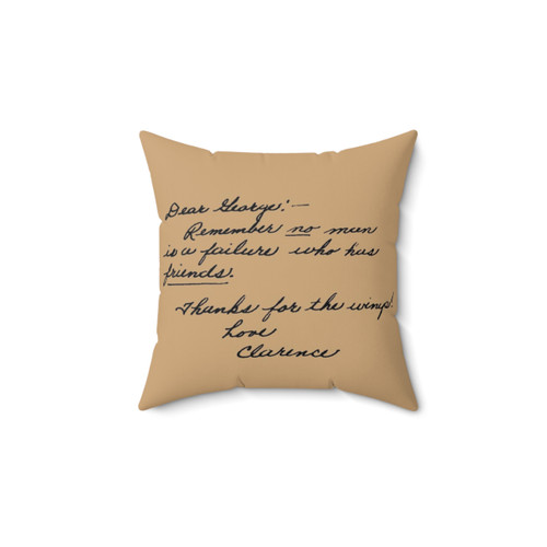 Its A Wonderful Life Movie Quote Throw Pillow