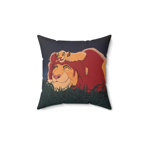 The Lion King Mufasa and Simba Pillow