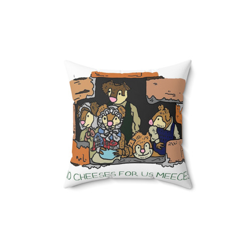Muppet Christmas Carol Meeces Pillow