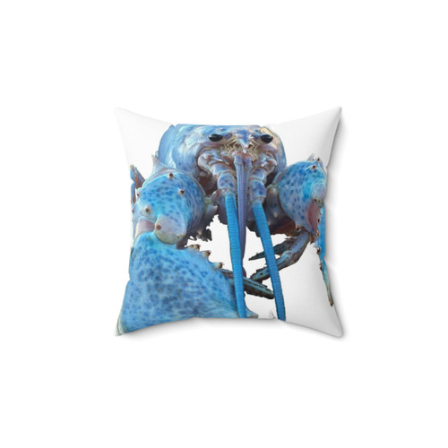 Blue Lobster Meme Pillow