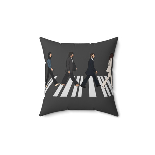 Classic Beatles Abbey Road Pillow