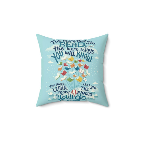 Dr. Seuss Inspired Pillow for Booklovers