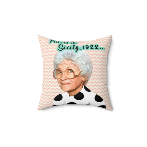 Vintage Sophia Petrillo Throw Pillow - Golden Girls Inspired Home Decor