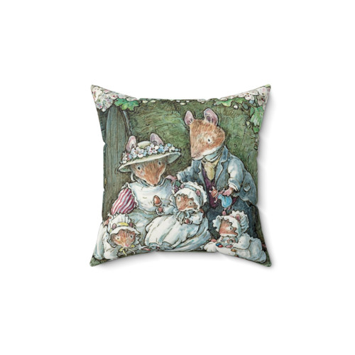 Brambly Hedge Poppy Dusty Babies Decorative Throw Pillow
