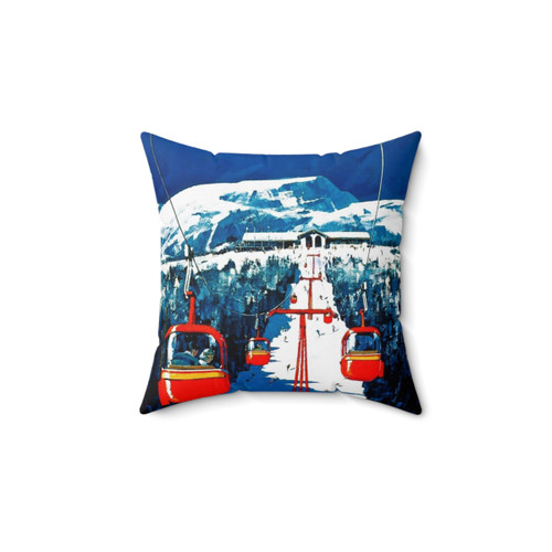 Vintage Gondola Ski Pillow