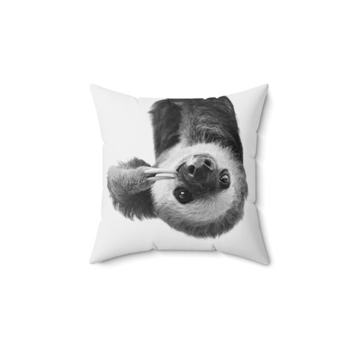 Soft and Cuddly Sloth Decorative Pillow