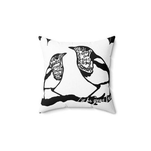 Detectorists Lyrics Magpie Art Print Pillow