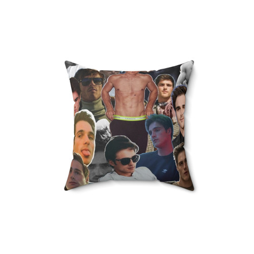 Jacob Elordi Collage Decorative Pillow