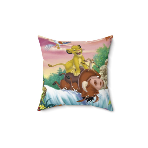 No Worries Pillow featuring The Lion King characters