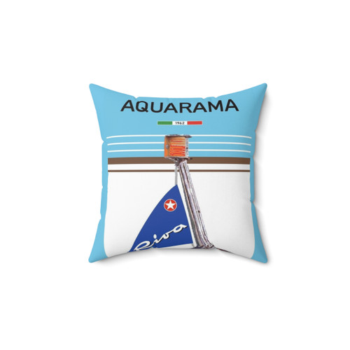 Riva Aquarama Yachting Pillow - Vintage Motorboat Decor