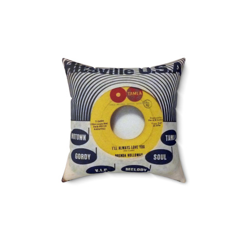 Motown Hitsville USA 45rpm Soul R&B Pillow