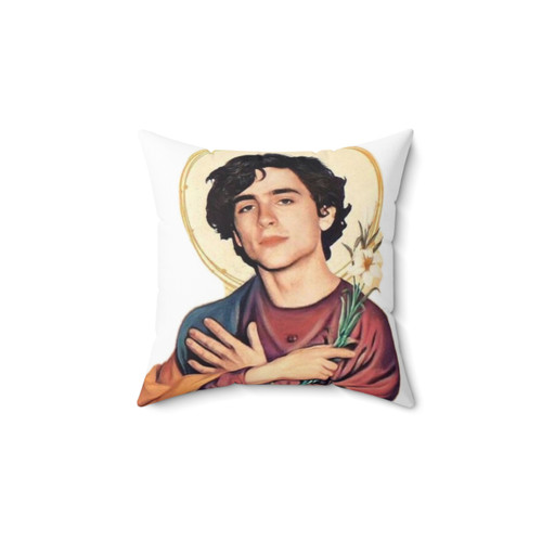 Timothee Chalamet Saint/God Pillow