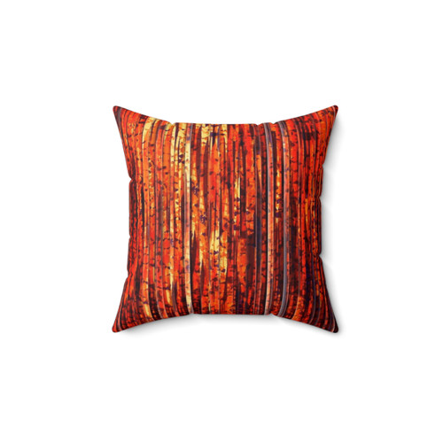 Abstract Striped Decorative Pillow