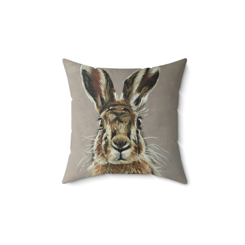 Soft, Fluffy Hare Pillow for Home Decor