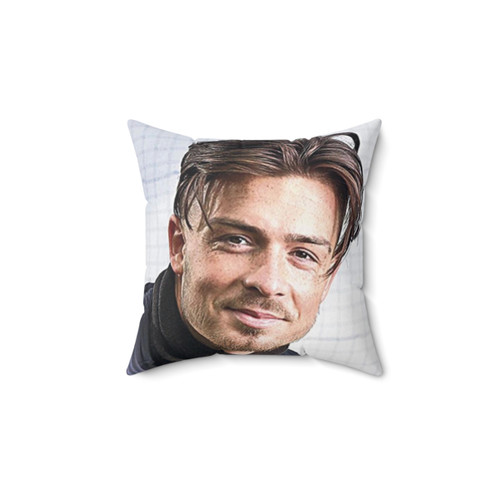Jack Grealish Smile Decorative Pillow