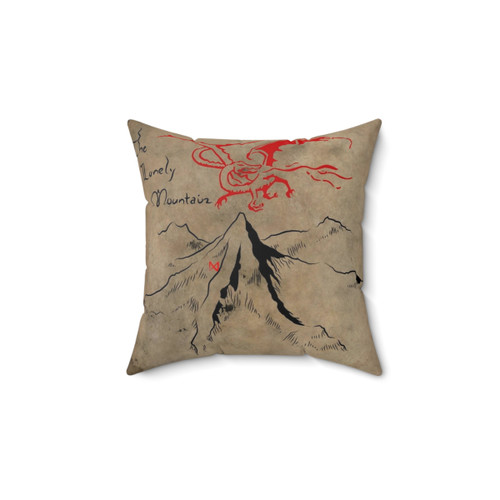 The Lonely Mountain Pillow from Middle Earth