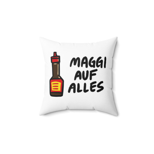 Maggi Auf Alles (German) Pillow