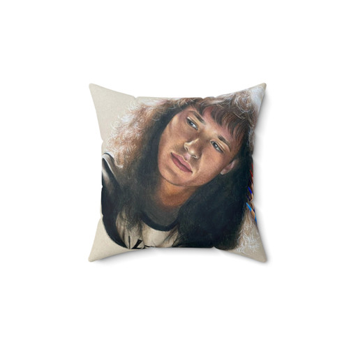 Stranger Things Eddie Munson Drawing Pillow