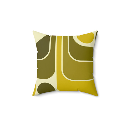 Retro Geometric Design 632 Pillow