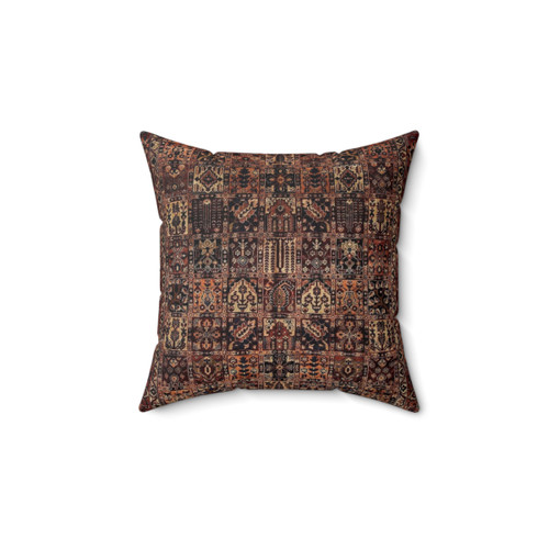 Vintage Persian Carpet Throw Pillow