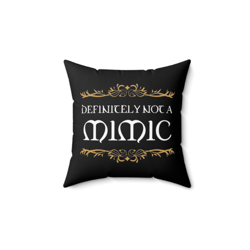 Tabletop RPG Addict Pillow