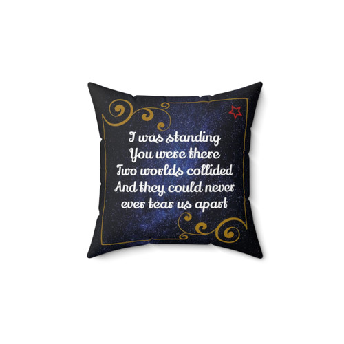 Never Tear Us Apart Graphic Pillow