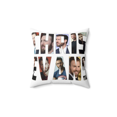 Chris Evans Name Pillow - Personalized Celebrity Cushion