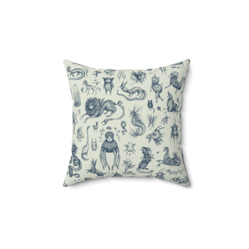 Enchanted Beings and Creatures Decorative Pillow