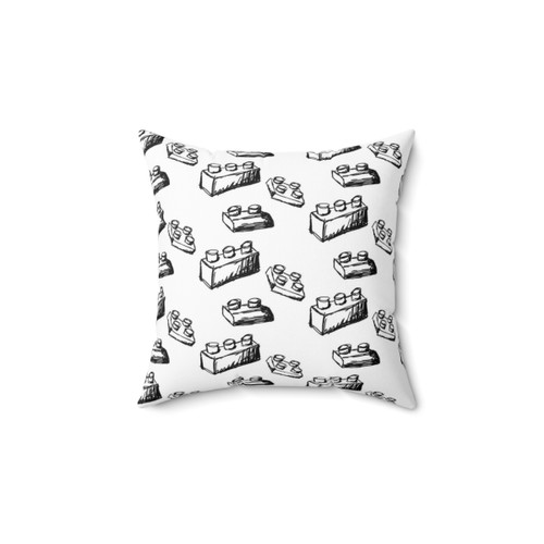 Building Blocks Lego-Style Pillow