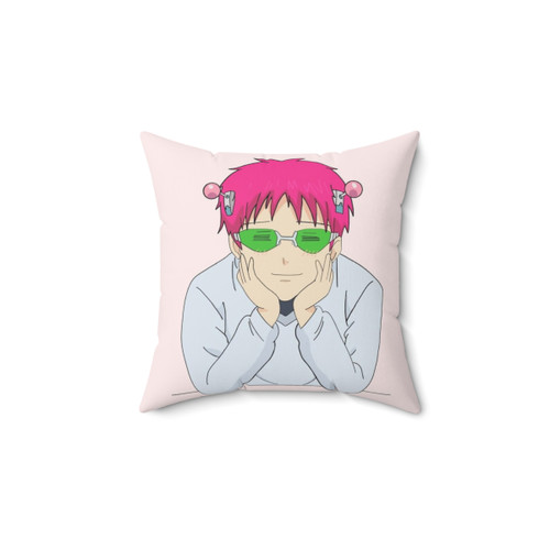 Happy Saiki Plush Pillow from The Disastrous Life of Saiki K