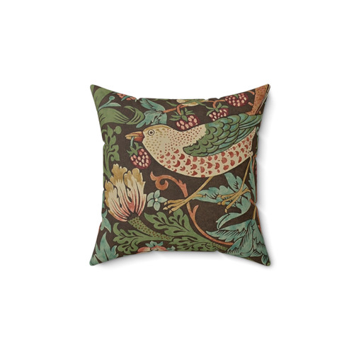 William Morris Strawberry Thief Decorative Pillow