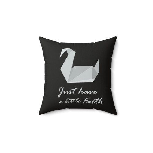 Prison Break Themed Pillow with Inspirational Quote