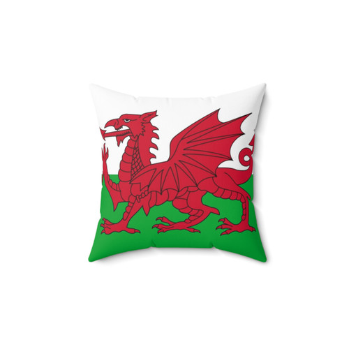 Wales National Flag Decorative Pillow