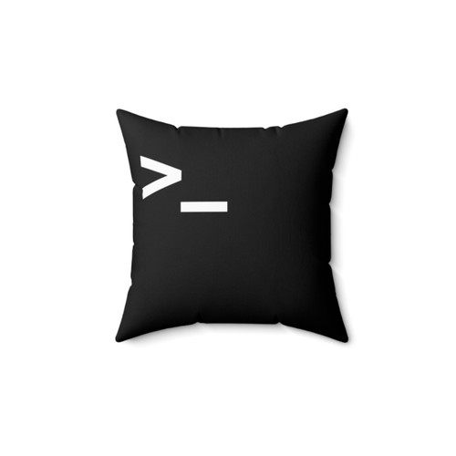 TERMINAL Pillow - Stylish Accent Pillow for Coders and Computer Science Enthusiasts