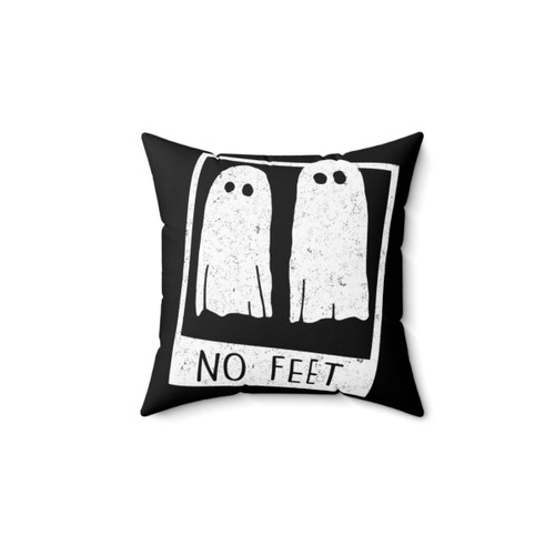 Beetlejuice-inspired no-feet pillow