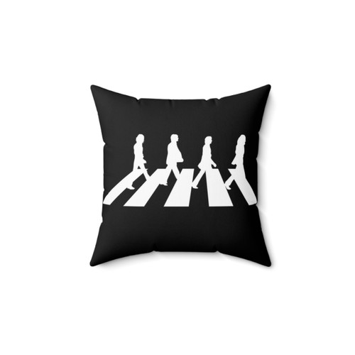 Minimalist Abbey Road-Inspired Pillow