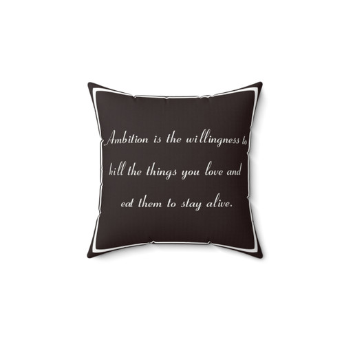 30 Rock Inspired Ambition Pillow