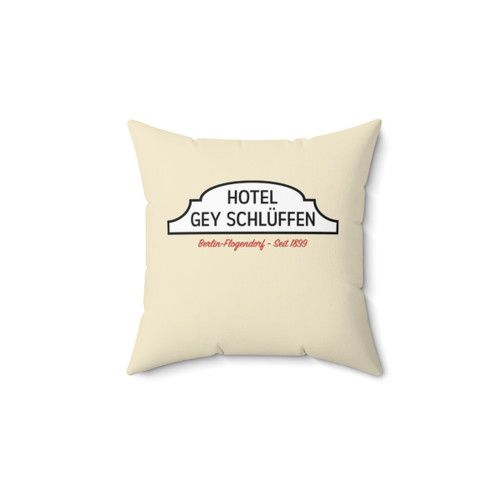 Vintage Hotel Gey Schlüffen Pillow