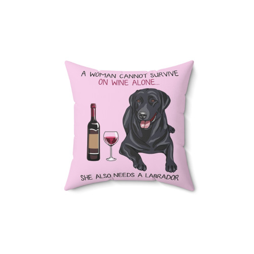 Labrador Dog Funny Pillow