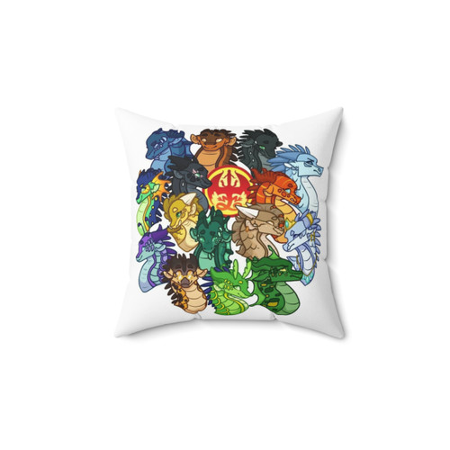 Wings of Fire Themed Decorative Pillow