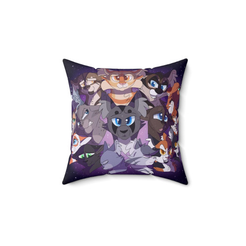 Frosted Stars Pillow for Warrior Cats Fans