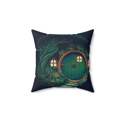 Cozy Bag End Pillow inspired by Lord of the Rings