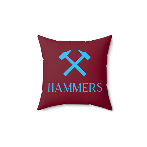 Hammers Football Pillow - West Ham Supporter Merchandise