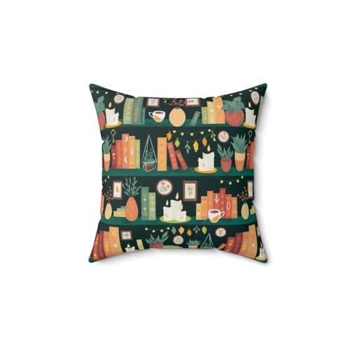 Cozy Hygge Library Pillow