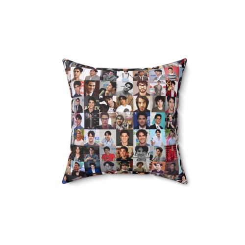 Darren Criss Collage Decorative Pillow